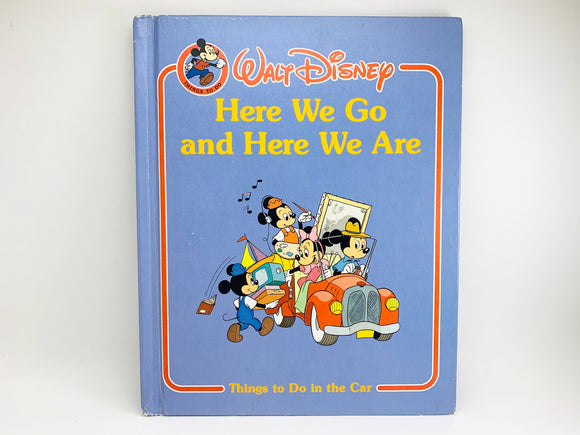 Walt Disney's 'Here We Go and Here We are' Childrens Book