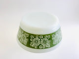 1960’s Anchor Hocking Fire King Small Green Daisy Bowl