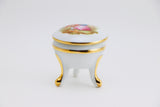 SOLD! Vintage Limoges Meissner Fragonard Ring Dish and Miniature Plate