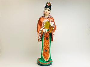 Vintage Asian Wooden Doll