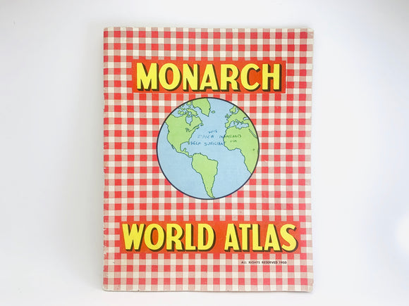 1950 Monarch World Atlas