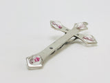 Vintage Silver cross pendant made in Italy