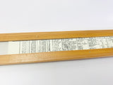 Hughes-Owens model 1768 slide rule