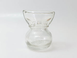 Antique Clear Glass Eye Wash Reservoir Cup
