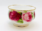 SOLD! Vintage Royal Albert Old English Rose Sugar Bowl and Saucer