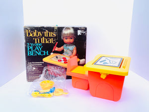 1978 Baby This ‘n That 3 ‘n One Play Bench