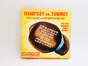 Dempsey Vs Tunney 1926 and 1927 Greatest Fights of the Century Super 8 Film