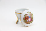 SOLD! Vintage Limoges Meissner Fragonard Ring Dish and Miniature Plate