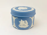 Vintage Wedgwood Blue Jasperware Trinket Box