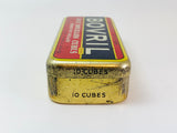 Vintage Bovril Beef Bouillon Cubes Tin