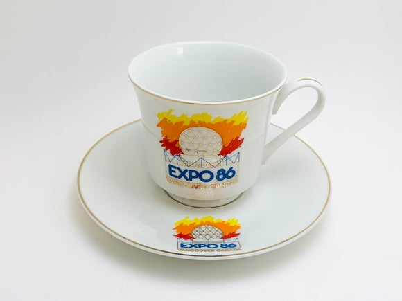 Expo 86 Vancouver Tea Cup and Saucer