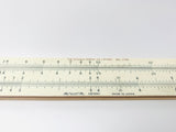 Hughes-Owens model 1768 slide rule