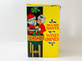 1977 Mr. & Mrs. Santa Wind Chimes, Blow Mold
