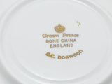 Vintage Crown Prince Bone China England, Grand Forks BC Teacup and Saucer