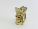 Vintage Miniature Brass Toby Mug Made in England