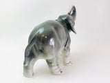 Vintage Sitzendorf Germany Porcelain Elephant