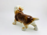 Vintage Porcelain Hound Dog With Serial Number