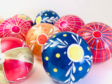 12 Vintage Mixed Glass Christmas Ornaments