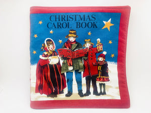 Fabric Christmas Carol Book