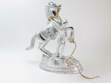 Vintage Nicolas Coustou’s Marly Horse Inspired Aluminum Sculpture