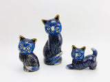 1960’s Chinese Cloisonné Cats