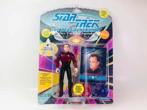 Star Trek The Next Generation, Playmates ‘Q’ Action Figure IOB