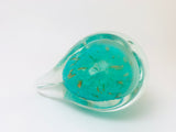 Vintage Blown Glass Bird Paperweight