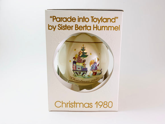 1980 Schmid “Parade into Toyland” Christmas Ball by Sister Berta Hummel