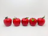 5 Vintage Sears Christmas Apples