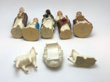 SOLD! Vintage 1970's Plastic Nativity Figurines made in Hong Kong