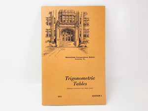 Trigonometric Tables 