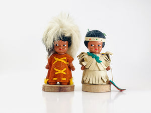 Vintage Native Eskimo Art Dolls