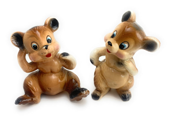 SOLD! 1950’s Porcelain Honey Bears Made in Japan