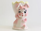 1950’s Pink Bunny Porcelain Egg Cup
