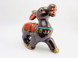 1950’s Redware Pottery Donkey, Japan