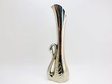 1970’s Elegance Silver Plated Swan Bud Vase