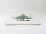 Vintage Christmastime Nikko Ceramic Snack / Cheese Board