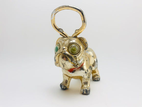 1950’s Kitsch Metal Bulldog Corkscrew and Bottle Opener