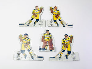 Vintage Boston Metal Table Top Hockey Players