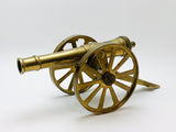 SOLD! Vintage Ornamental Brass Cannon