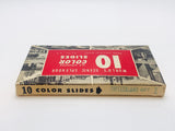 Vintage Switzerland World’s Scenic Splendor Set of 10 2x2 Colour Slides