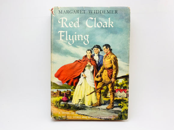 1950 Red Cloak Flying by Margaret Widdemer