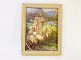 1940’s Jesus The Good Shepherd Small Framed Print