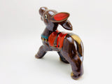 1950’s Redware Pottery Donkey, Japan