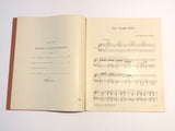 1913 Four Indian Love Lyrics Piano Sheet Music Book