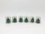 1976 Chadwick-Miller Set of 6 Miniature Porcelain Skinny Taper Candle Holders