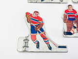 Vintage Montreal Metal Table Top Hockey Players