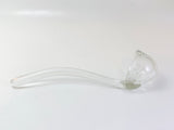 Vintage Blown Glass Gravy Boat With Ladle