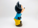 Vintage Mickey Mouse Rubber Squeeze Toy Made in Hong Kong