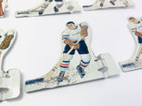 Vintage Chicago Metal Table Top Hockey Players
